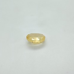 Yellow Sapphire (Pukhraj) 5.04 Ct Certified